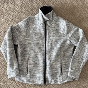 Lululemon space gray scuba Jacket